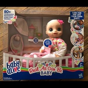 Baby Alive Real as Can Be - blonde baby